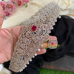 Pemium American Diamond Bridal Hipbelt-Queen Cut-G5762