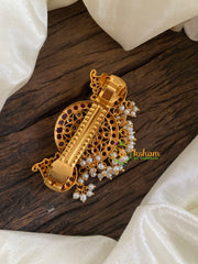 Premium Gold AD Stone Hair Clip -H623