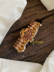 Premium Gold AD Stone Hair Clip -H622