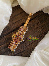 Premium Gold AD Stone Hair Clip -H622