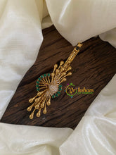 Premium Gold AD Stone Hair Clip -H621