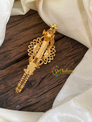 Premium Gold AD Stone Hair Clip -H550