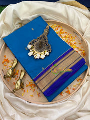 Blue Paithani Pure Silk Saree -VS771