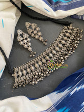 Black Statement High Neck Choker-S710