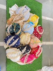 Return Gift Potli Bags -Pearl -1 piece-RG006