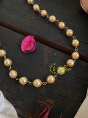 Single Strand Gold Pearl Malai-G4717