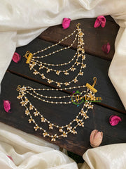 5 Layered Cluster Pearl maatil /Ear Chain -G4740