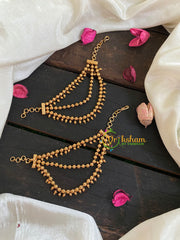 3 Layered maatil /Ear Chain -G4734