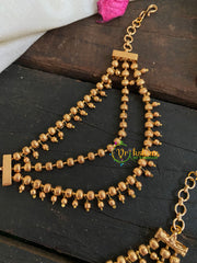 3 Layered maatil /Ear Chain -G4734