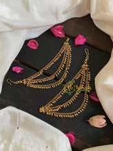 3 Layered maatil /Ear Chain -G4735