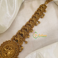 Premium AD Stone Lakshmi Bridal Hip Chain -G9841