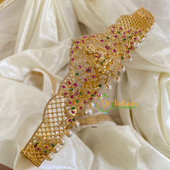 Premium AD Stone Kids Lakshmi Bridal Hipbelt -G9838