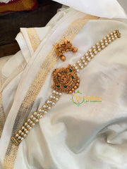 Lakshmi Pearl High Neck Choker-G4968