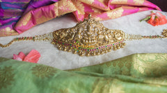 Exquisite Lakshmi Pendant Hipchain -G1901