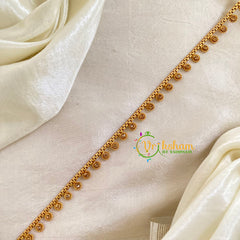 Elegant Thin Hip Chain -White Dots -G9852