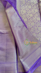 Violet Semi Georgette Soft Silk Saree -VS2005