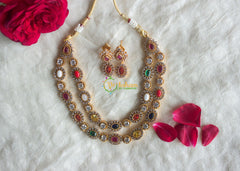 Navarathna AD Stone Neckpiece -G1958