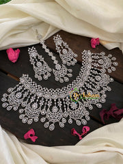 American Diamond Bridal Set-Semi Bridal Set-G2986