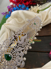 American Diamond Hipbelt -Centre Green Tilak-G2961