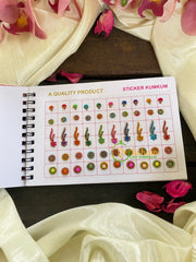 Cocktail Designer Sticker Bindi Book-Navya Short-BB075