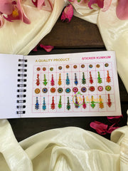 Cocktail Designer Sticker Bindi Book-Navya Short-BB075