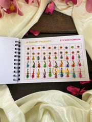 Cocktail Designer Sticker Bindi Book-Navya Short-BB075