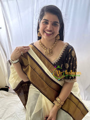 Gold Look Alike Lakshmi Pendant Short Neckpiece-G7241