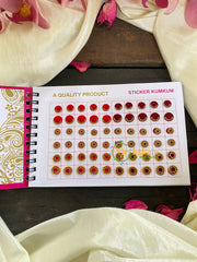Cocktail stone Sticker Bindi Book-Navya Short-BB077