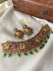 Premium Kemp High Neck Choker -Temple Choker-G2123