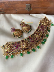 Premium Kemp High Neck Choker -Temple Choker-G2123