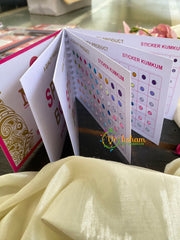 Black Border Sticker Bindi Book-Navya Short-BB080