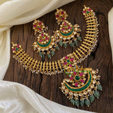 Precious Jadau Kundan Short Neckpiece -J1276
