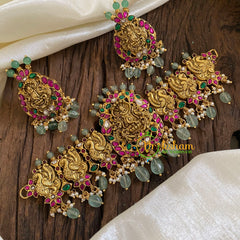 Precious Jadau Kundan High Neck Choker -J1414