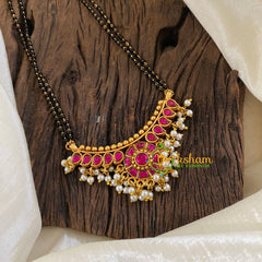 Precious Jadau Kundan Mangalsutra -Pearl-J1329