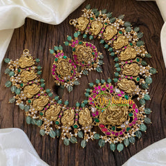 Precious Jadau Kundan Krishna Short Neckpiece -J1281