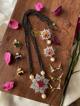 Interchangeable AD Stone Mangalsutra Pendant -G2115