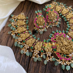 Precious Jadau Kundan Krishna Short Neckpiece -J1281