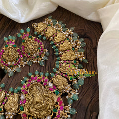 Precious Jadau Kundan Krishna Short Neckpiece -J1281
