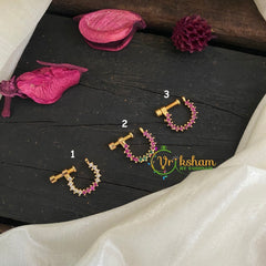 Premium Golden Naths/Nose pin -Ring type Nath-G3001