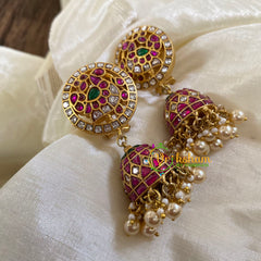 Precious Jadau Kundan Jhumkas -J1320