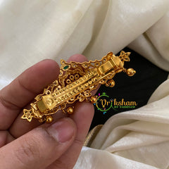 Premium Festive Hair Clip- Gold Look Alike Hair Clip -H230