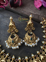 Premium Fancy Gold Look Alike Choker -G2226