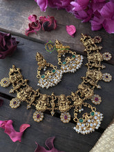 AD Stone Fancy Lakshmi Choker -G2225