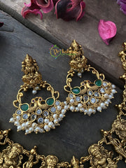 AD Stone Fancy Lakshmi Choker -G2225