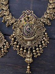 Exquisite Peacock Kemp Short Neckpiece-G2222