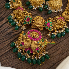 Precious Jadau Kundan Short Neckpiece -J1386
