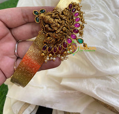 Exquisite Lakshmi Pendant Plain Hipbelt-Red Green-G5826