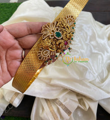 Exquisite Dual Peacock Pendant Hipbelt -G5827