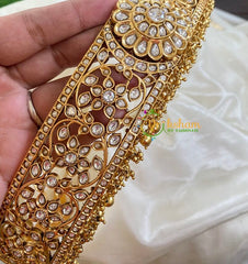 Bridal Kundan White Hipblet-Floral 3-G5831