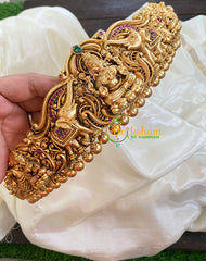 Premium Gold look alike AD Stone Lakshmi Hipbelt-G5834